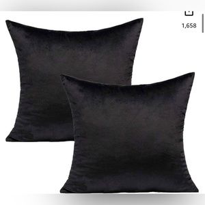 VAKADO Velvet Pillow Shams (only sham*) bundle of 4 20 x 20
